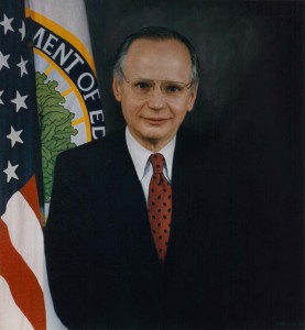 US Secretary Of Education Richard Riley